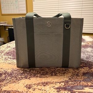 Lululemon Two-Tone Canvas Tote Bag 10L